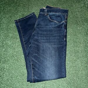 True Craft Men's Dark Blue Slim Jeans